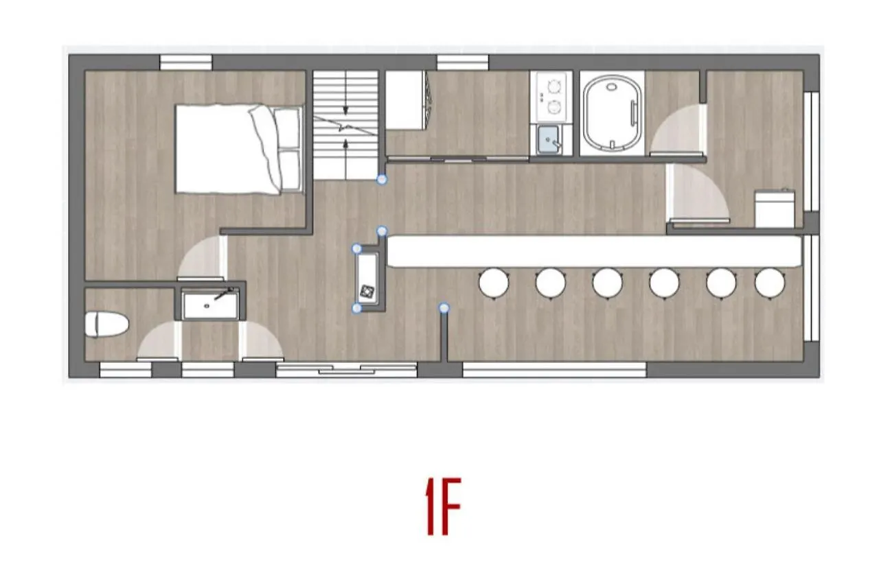 Vila Osaka Senju Big Tatami House Max 16Ppl Direct To Kix Airport